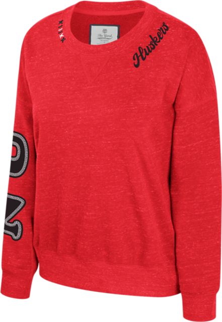 University of Nebraska - Lincoln Women's Dream About It Speckle Crewneck Sweatshirt