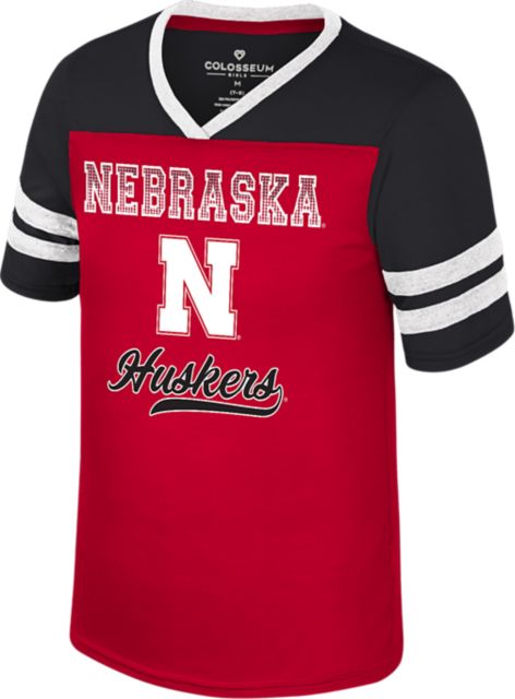 University of Nebraska - Lincoln Huskers Youth Girls Bling Short Sleeve T-Shirt