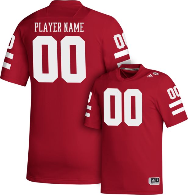 Nebraska Football adidas Player Name Replica Jersey