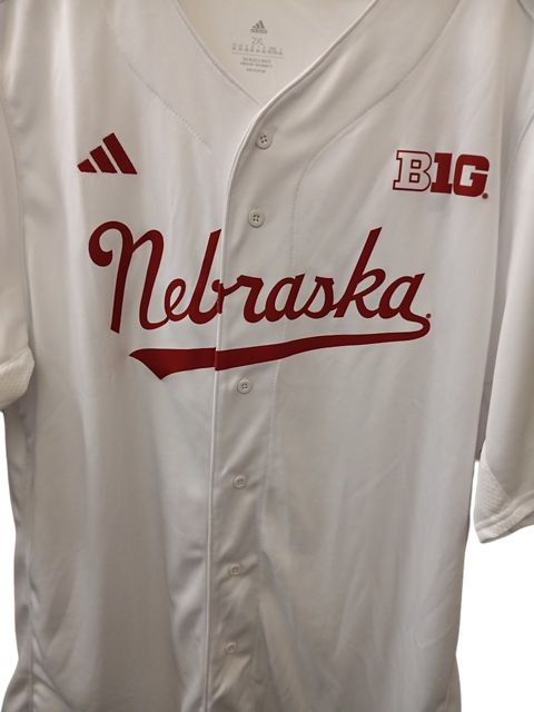 Nebraska baseball hot sale jersey