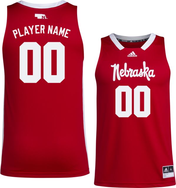 Nebraska Men's Basketball adidas Player Name Replica Jersey