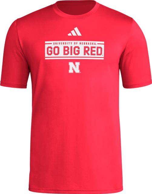 University of Nebraska - Lincoln Huskers Go Big Red Pre-Game Locker Room Short Sleeve T-Shirt