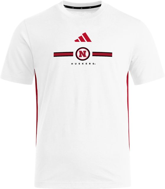 University of Nebraska - Lincoln Huskers 3 Stripe Short Sleeve T-Shirt