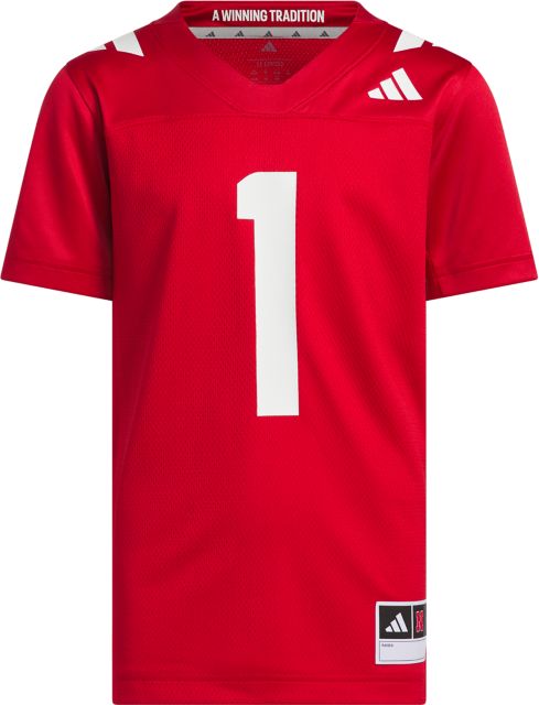 Nebraska Football adidas Youth Replica Jersey