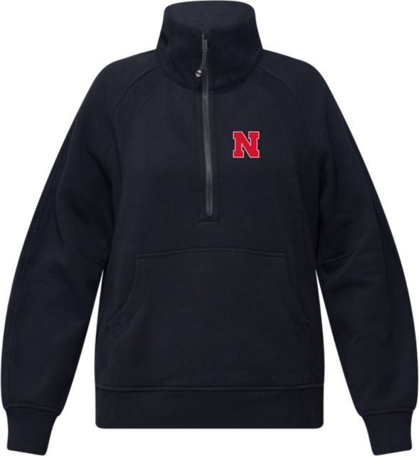 University of Nebraska - Lincoln Women's Scuba Oversized Funnel Neck 1/2 Zip