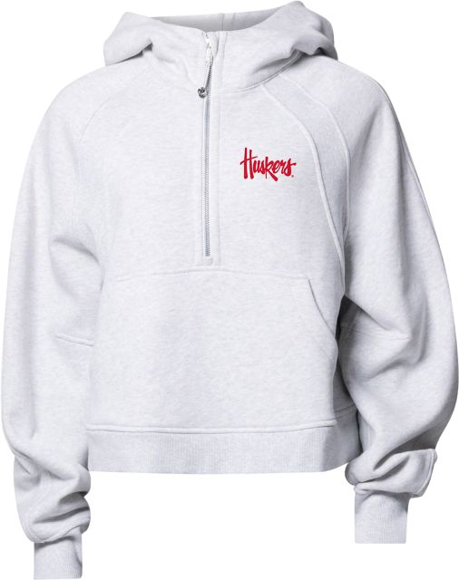 University of Nebraska - Lincoln Women's Scuba Oversized 1/2 Zip Hooded Sweatshirt