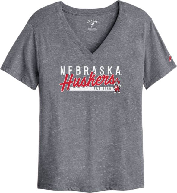 University of Nebraska - Lincoln Women's Huskers V-Neck Short Sleeve T-Shirt