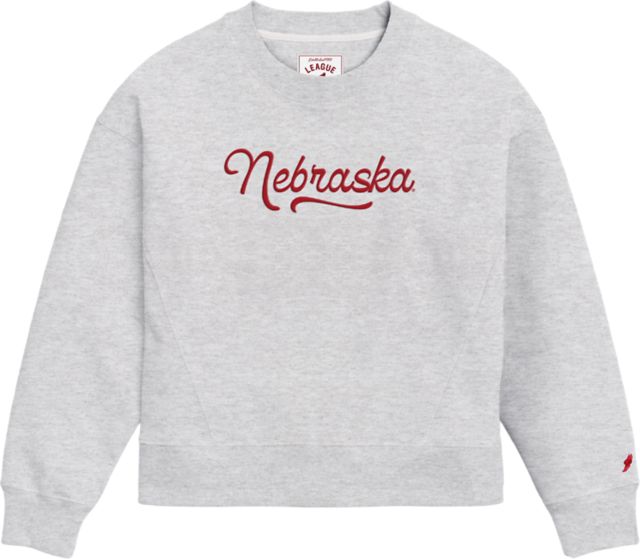 University of Nebraska - Lincoln Huskers Women's Boxy Crewneck Sweatshirt