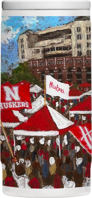 University of Nebraska - Lincoln 12oz Collector Powdercoat SlimCan Coolie