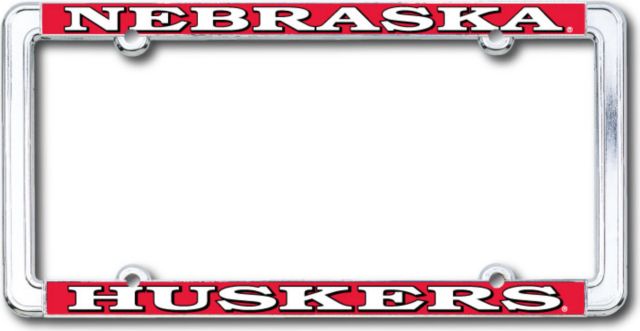 University of Nebraska - Lincoln Huskers Thin Dome License Plate Frame