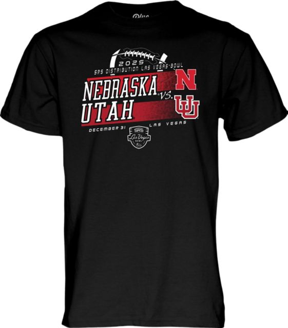University of Nebraska - Lincoln Huskers Football 2025 Las Vegas Bowl Bound Short Sleeve T-Shirt