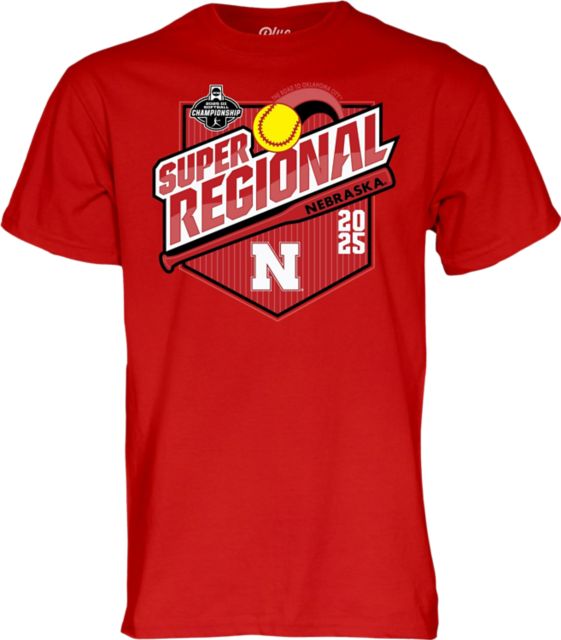 University of Nebraska - Lincoln Softball 2025 Super Regionals Short Sleeve T-Shirt