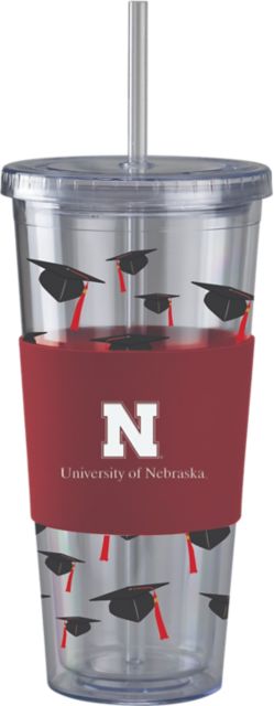 University of Nebraska - Lincoln Acrylic Tumbler with Straw