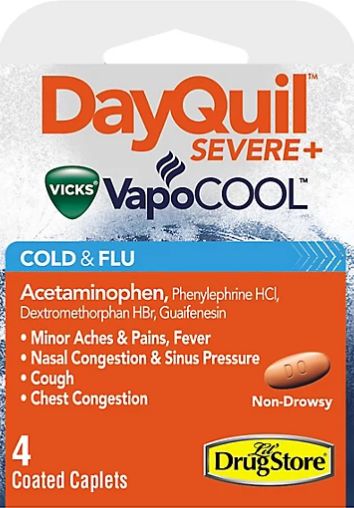 DAYQUIL VAPOCOOL CAPLETS 4CT