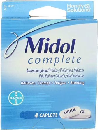 MIDOL CAPLETS 4 CT