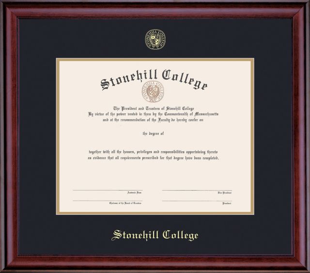Stonehill College 8'' x 10'' Classic Diploma Frame