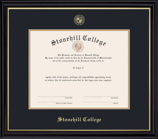 Stonehill College Diploma Frame