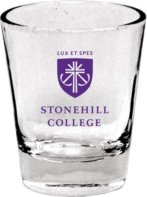 Stonehill College 1.5 oz. Collector's Glass
