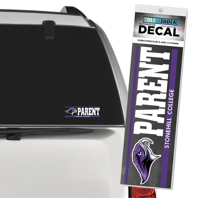 Stonehill College Proud Parent Decal