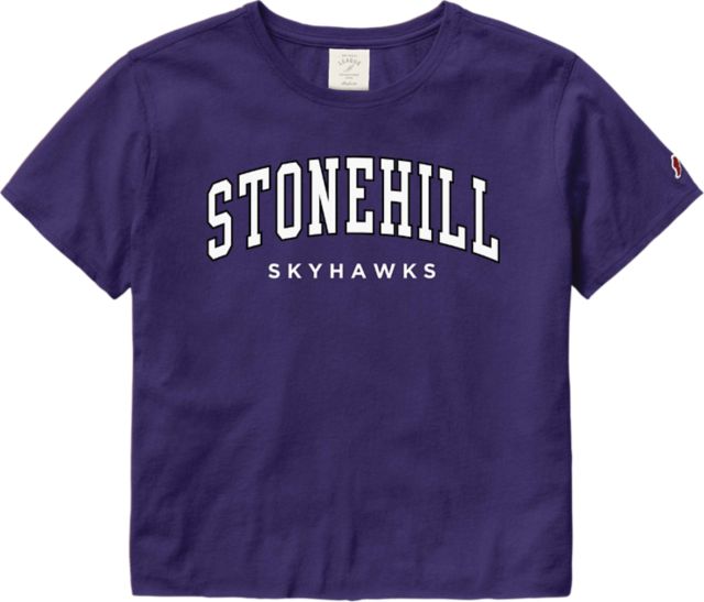 Stonehill College Women's Crop Short Sleeve T-Shirt