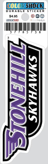Stonehill College Skyhawks Durable Sticker