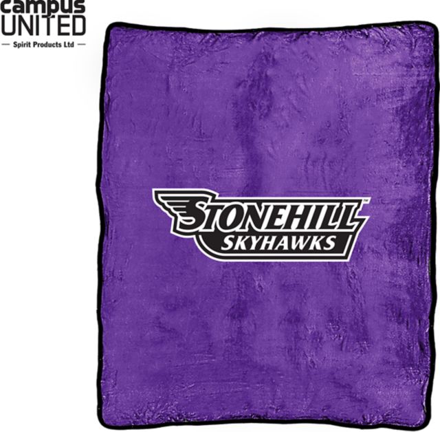 Stonehill College Silk Touch Throw Blanket