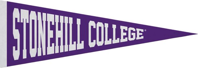 Stonehill College 5x15 Pennant