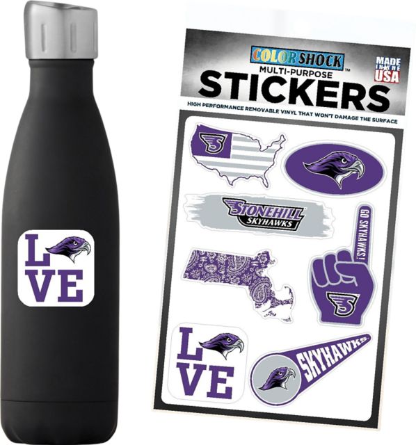 Stonehill College 7.5'' x 7.5'' Sticker Sheet