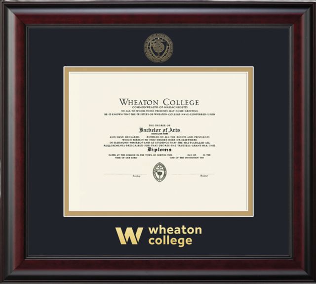 Wheaton College 8.5'' x 11'' Diploma Frame