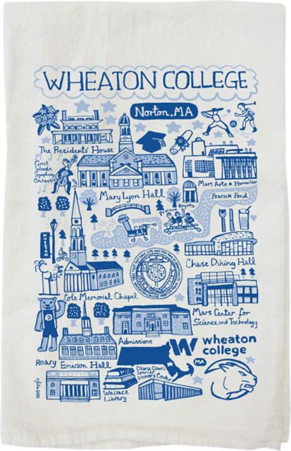 Wheaton College Kitchen Towel