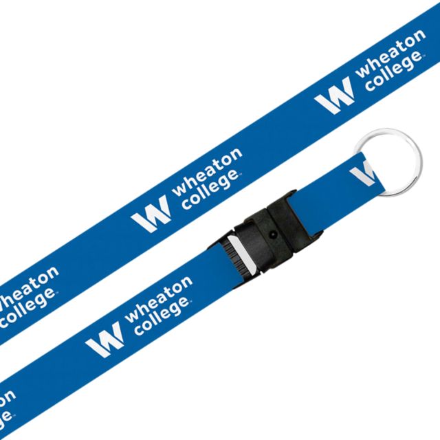 Wheaton College Lanyard with Buckle