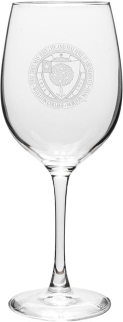 Wheaton College 16 oz. Wine Glass