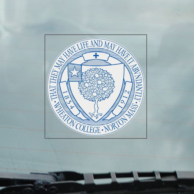 Wheaton College Cling Decal