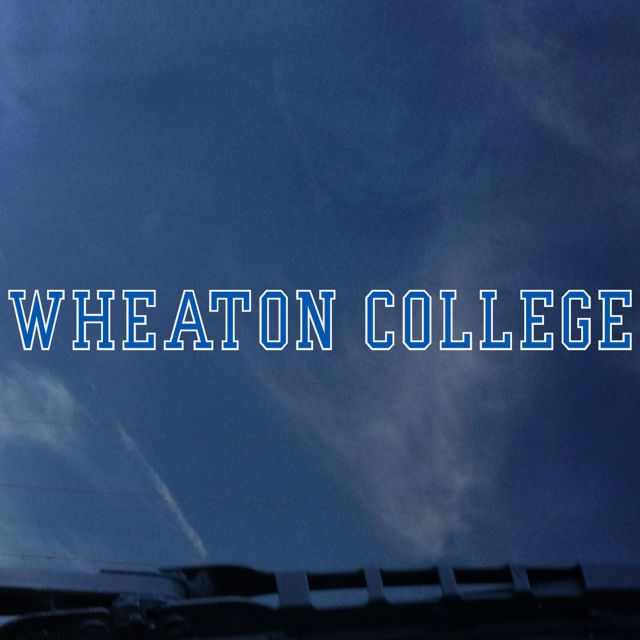 Wheaton College Strip Decal