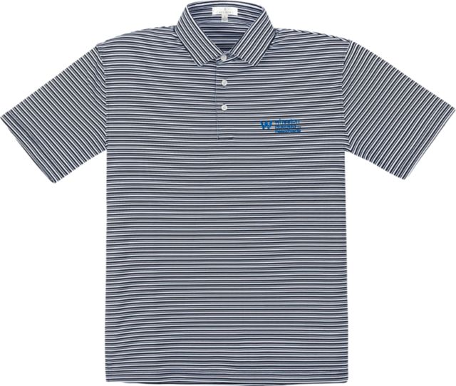 Wheaton College Performance Stripe Polo