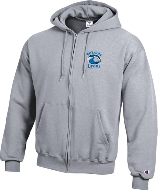 Wheaton College Lyons Full-Zip Hooded Sweatshirt