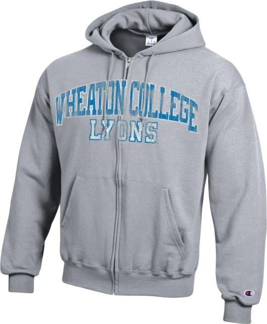 Wheaton College Full Zip Hooded Sweatshirt