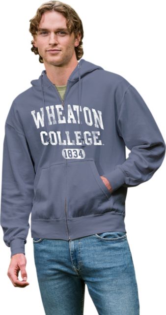 Wheaton College Lyons Full Zip Hood
