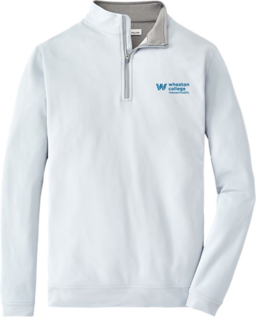Wheaton College 1/4 Zip Sweater