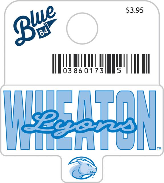 Wheaton College Lyons Mini Sticker