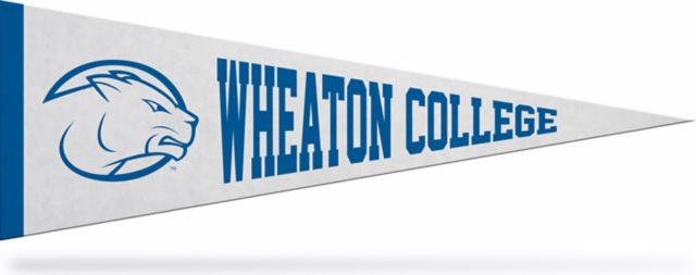 Wheaton College Lyons 5" x 15" Pennant