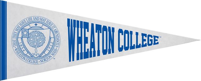 Wheaton College 12x30 Pennant
