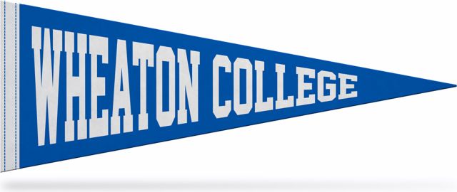 Wheaton College 9" x 24" Pennant