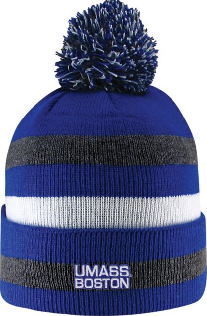 Boston Beanie Pom Pom Hat - Cuffed Knit Beanie