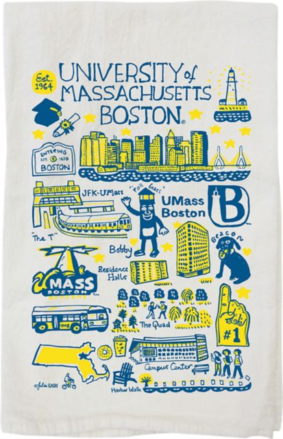 University of Massachusetts-Boston Kitchen Towel