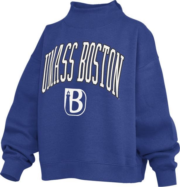 University of Massachusetts-Boston Women's Lingo Mockneck Sweatshirt