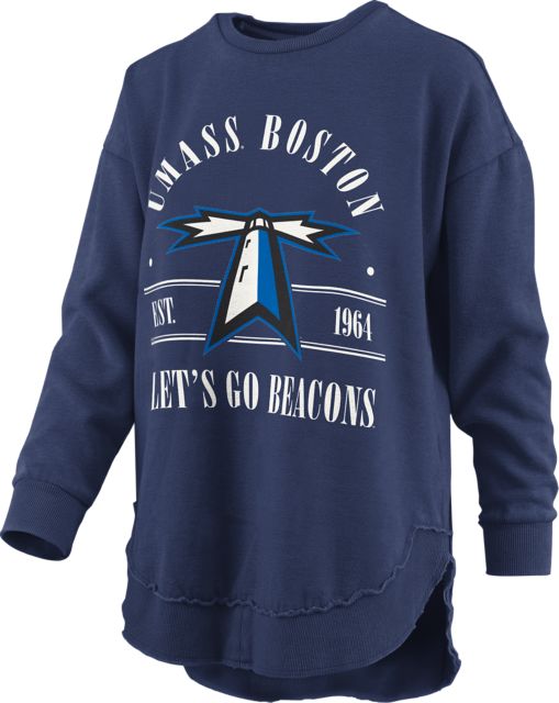 University of Massachusetts-Boston Women's Oversized Crewneck Sweatshirt