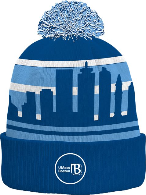 University of Massachusetts-Boston Knit Pom Beanie