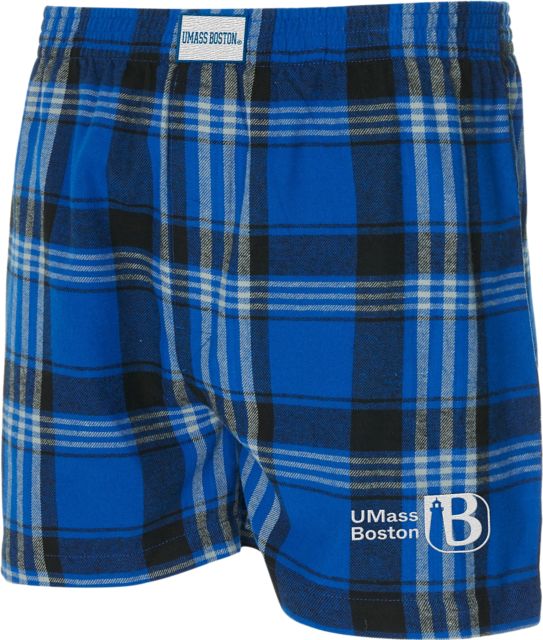 University of Massachusetts-Boston Flannel Boxers