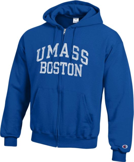 University of Massachusetts-Boston Full-Zip Hooded Sweatshirt ...
